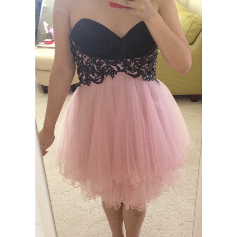 Forever Unique Tulle Cocktail Dress